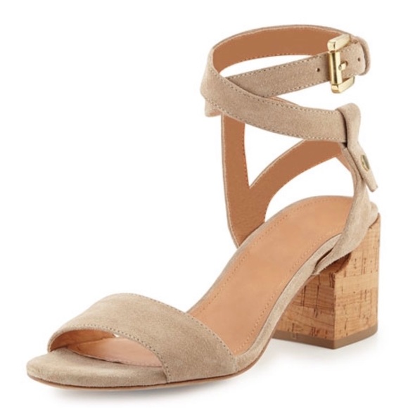 Sigerson Morrison Shoes - Sigerson Morrison Rina Suede City Sandal In Sand 9